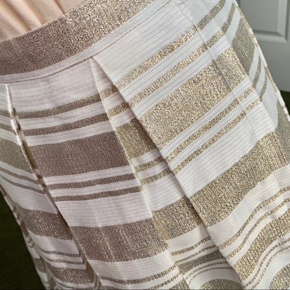 LOVE REIGN gold and white skirt - Picture 3 of 5